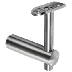 Držiak madla ø 42,4 mm ploché uchytenie, brúsená AISI 304 Držiak madla ø 42,4 mm ploché uchytenie, brúsená AISI 304